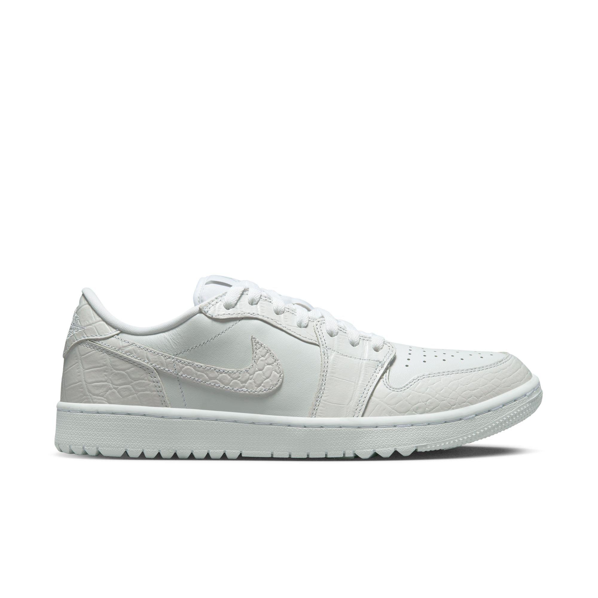 Air Jordan 1 Low G Spikeless Golf Shoe-White/White | NIKE | Golf